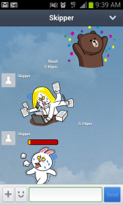 LINE Chat 1 